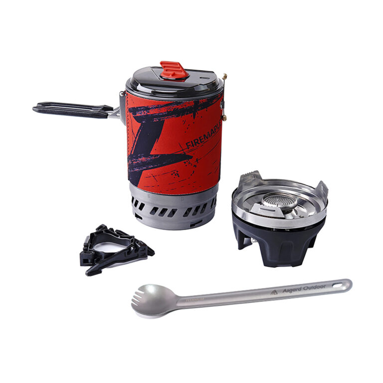 Portable expedition cooking set for easy camp meals