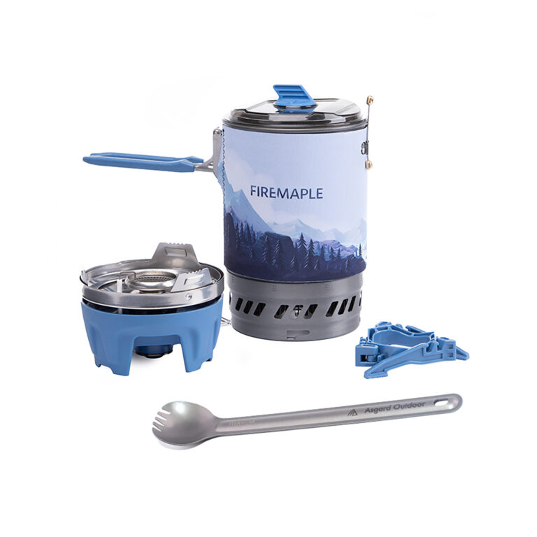 Portable expedition cooking set for easy camp meals