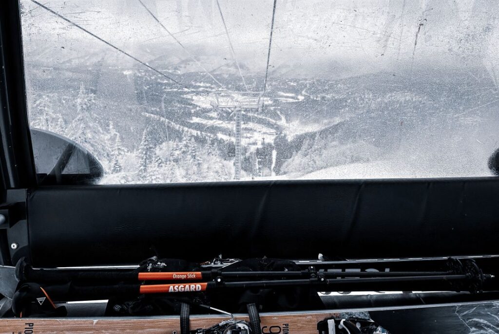 chairlift ride