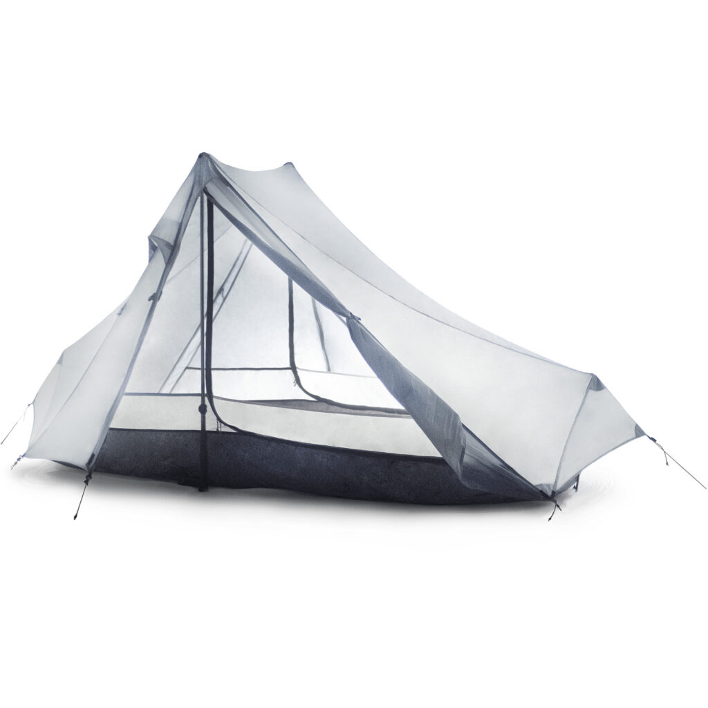 A lightweight camping tent