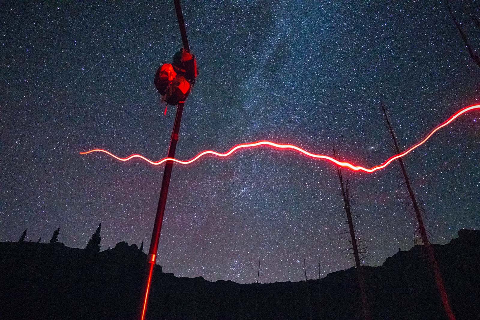 The Milky Way and nebulae