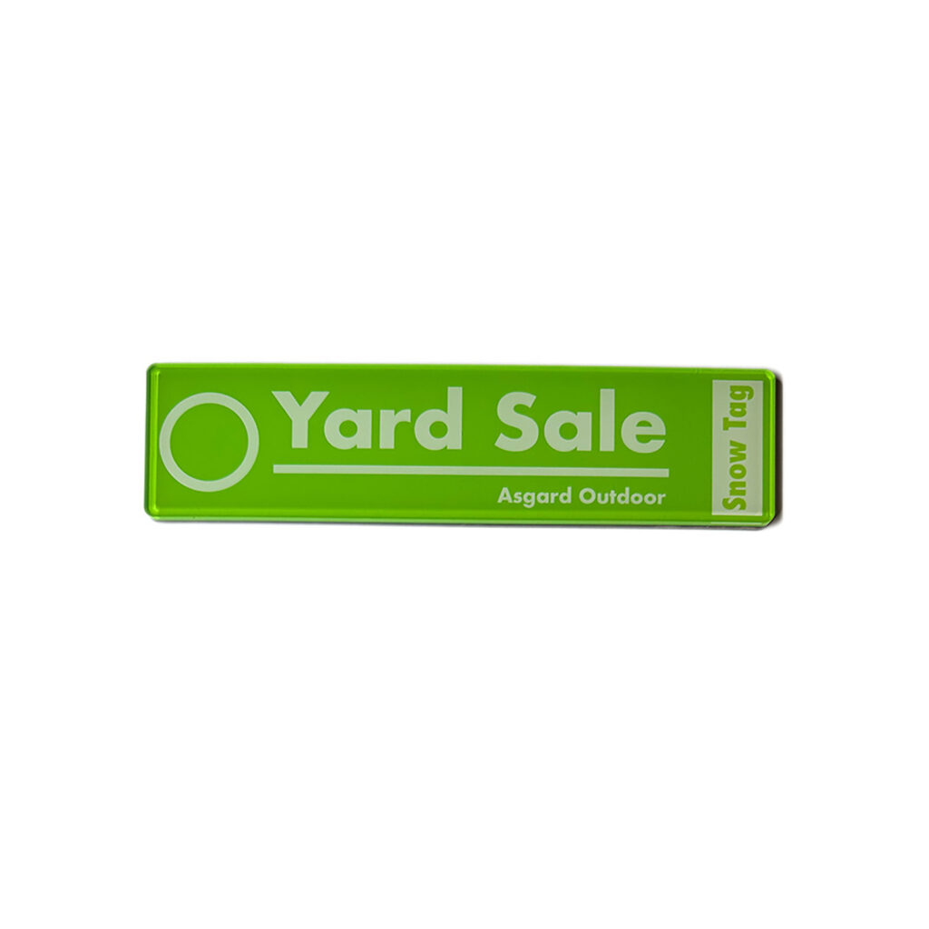 fridge magnets: yard sale