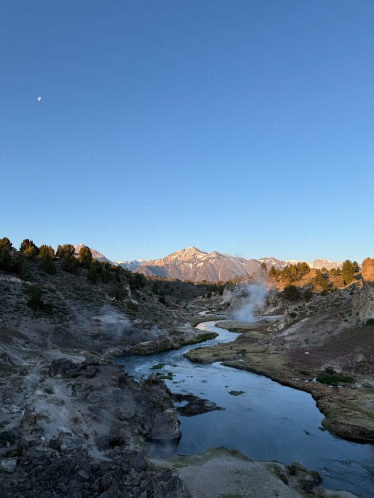 Hot Creek Geologic Site view Photo by Explore Gears