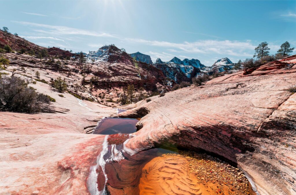 View of Zion National Park Photo