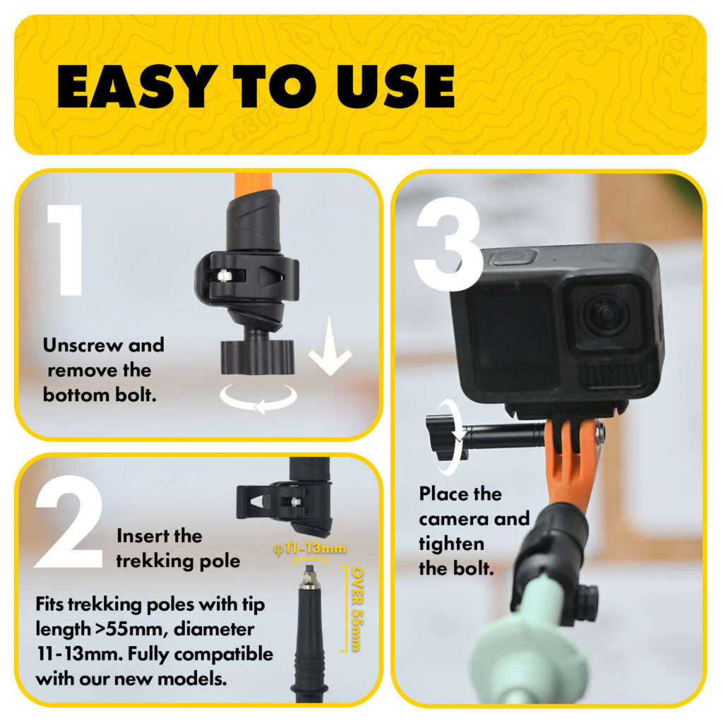 asgard camera mount user manual