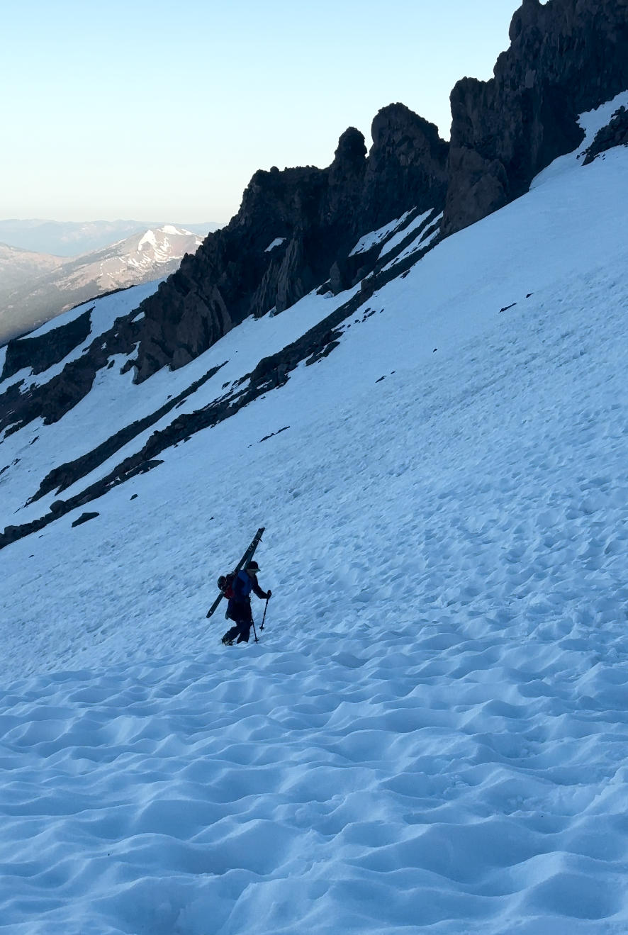 Earning Turns at Sunrise