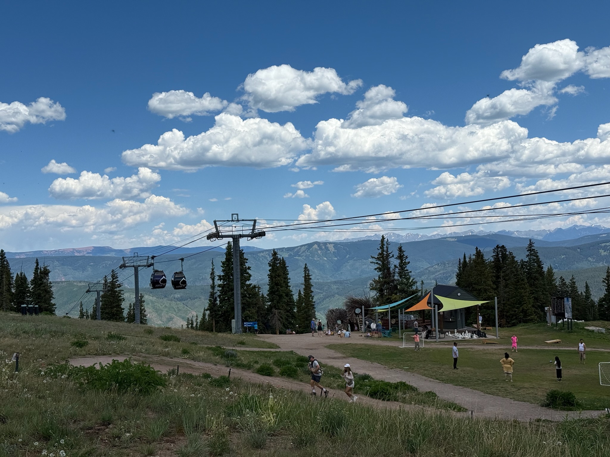 Silver Queen Gondola cabins arriving