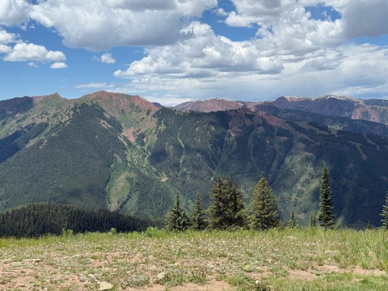 Alpine view from Aspen Mountain