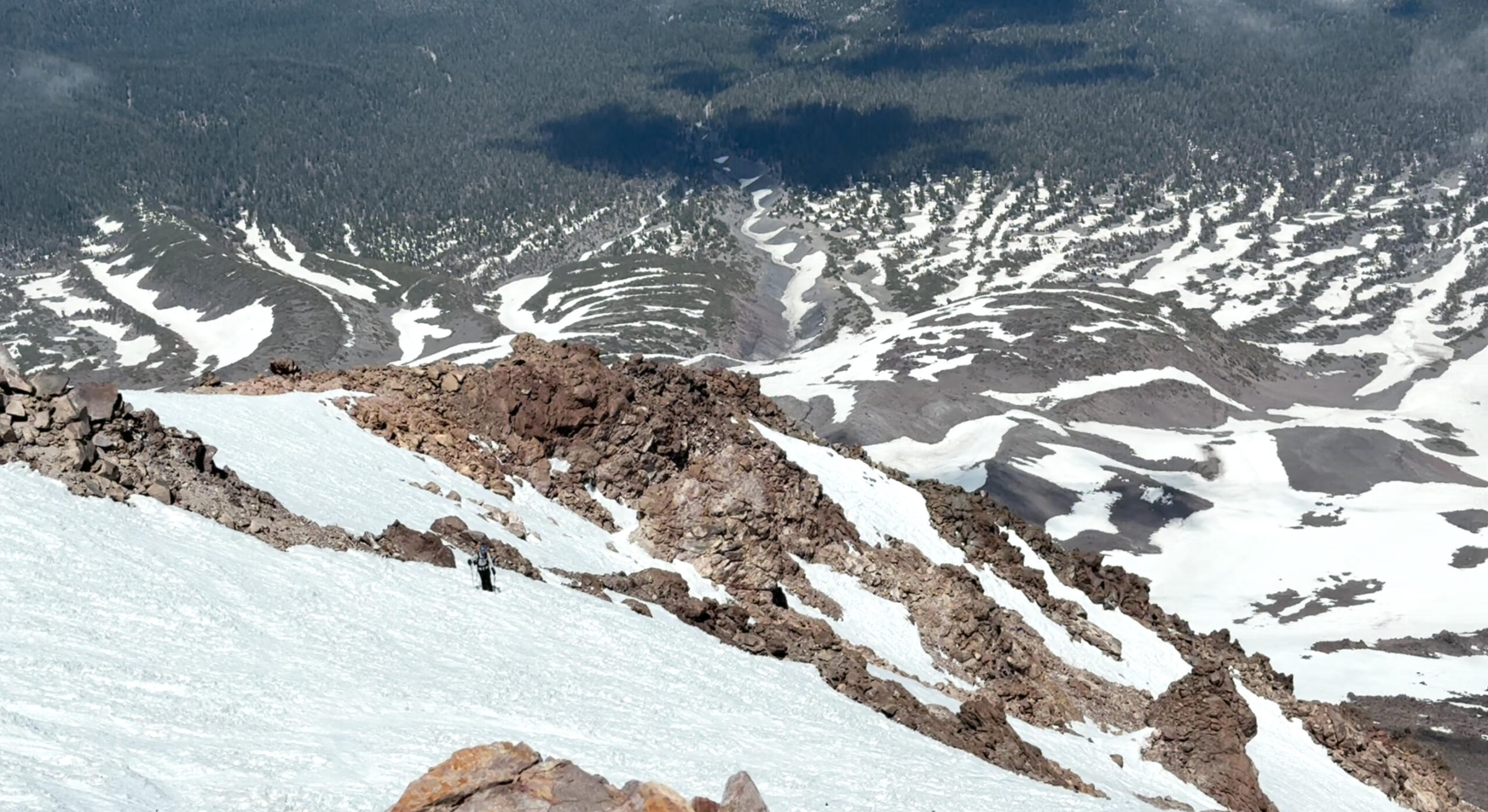 Looking Down a Long Gully