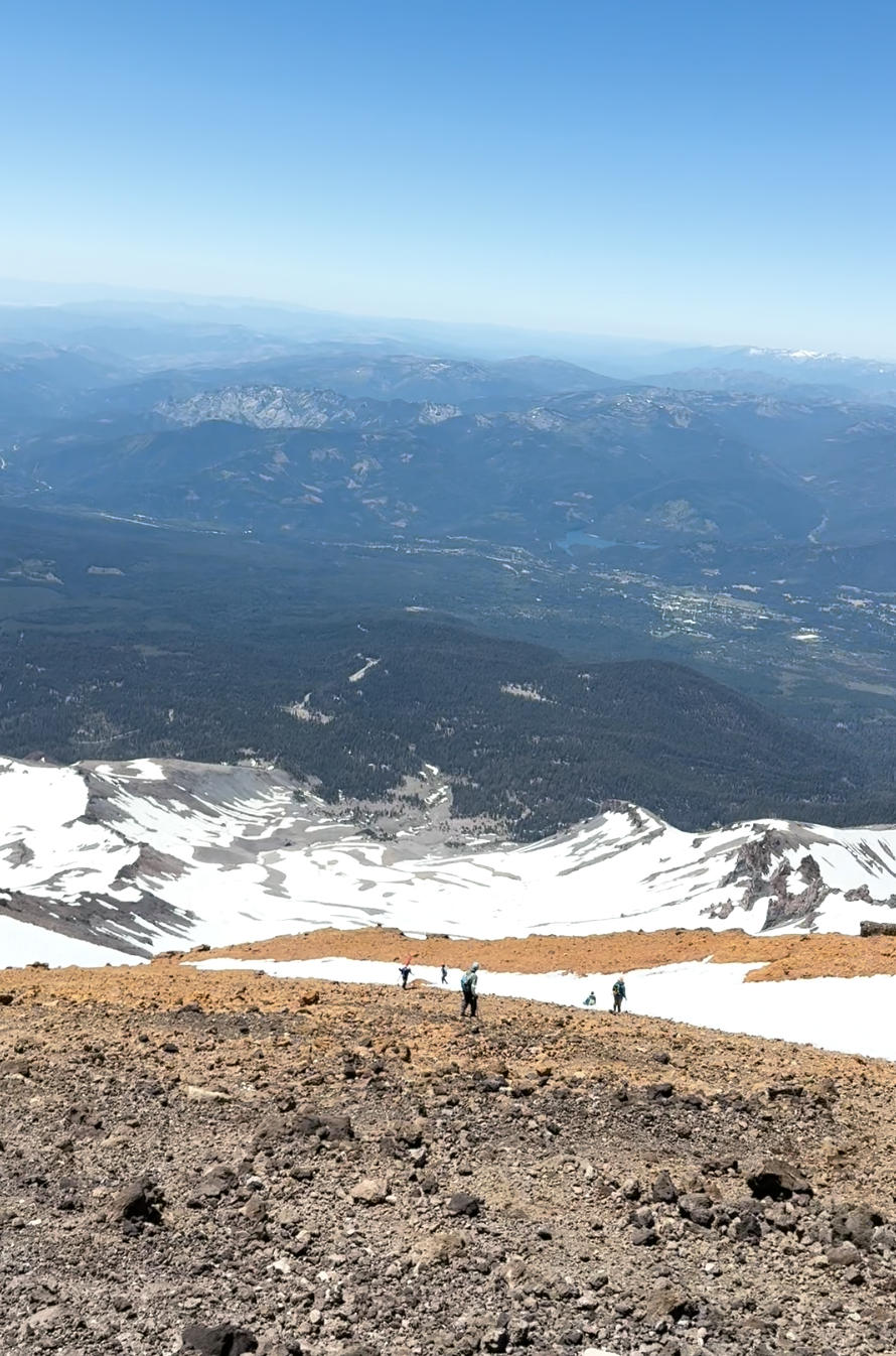 March up the Upper Mountain