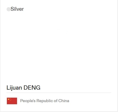 Lijuan Deng Silver-Womens-Speed-Result-for-Paris-2024