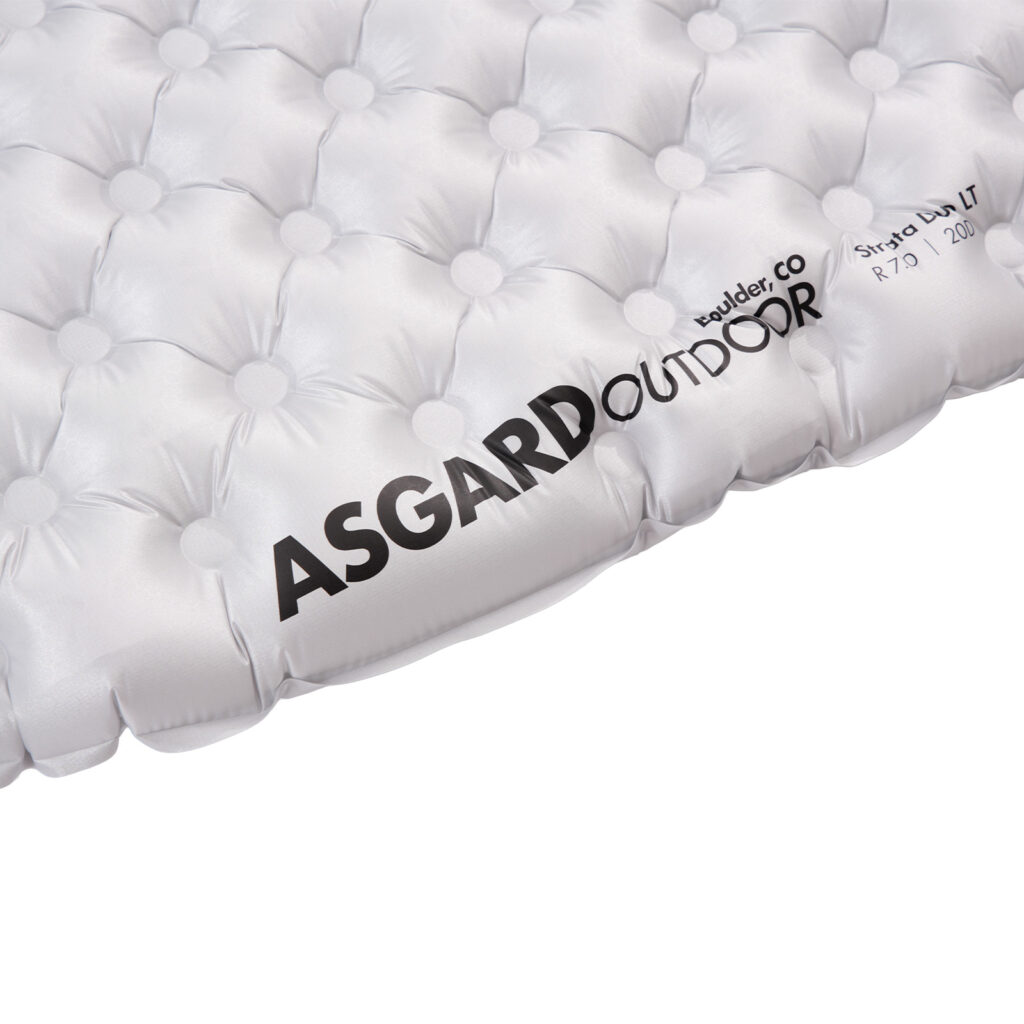 Close-up texture of Asgard sleeping pad