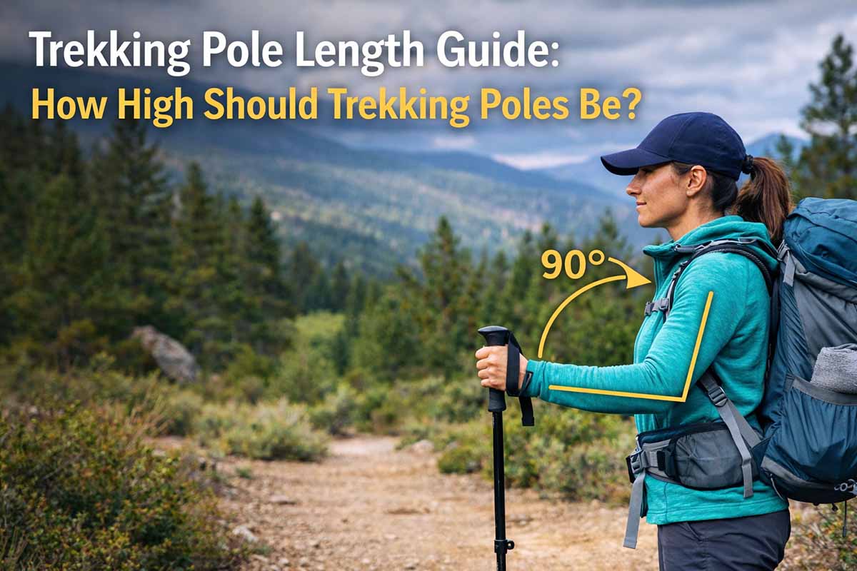 hiking poles stride length efficiency comparison